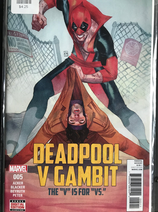 Deadpool vs. Gambit (2016) #5A