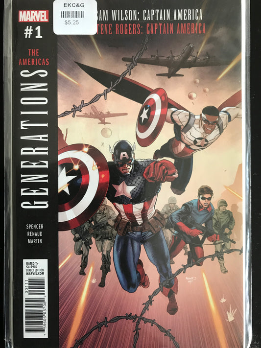 Generations Captain Americas (2017) #1A