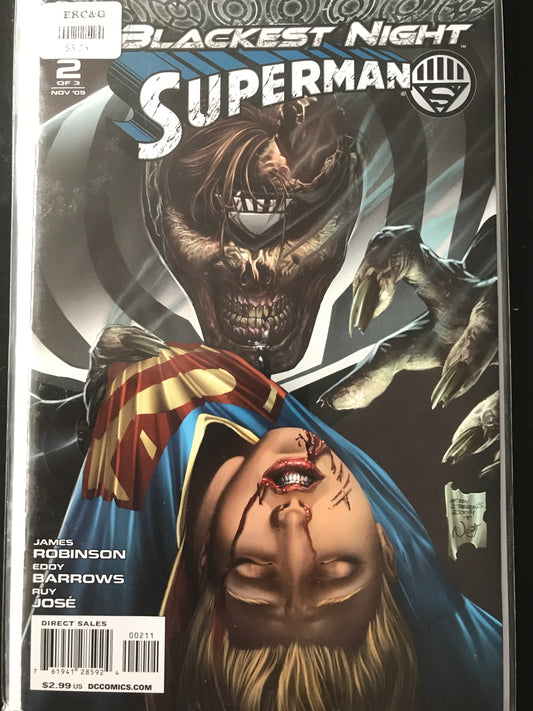 Blackest Night Superman (2009) #2A
