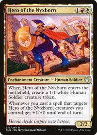 Hero of the Nyxborn Theros Beyond Death [Playset of 4]