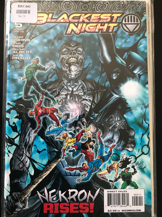 Blackest Night (2009) #5A