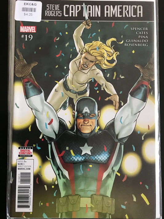 Captain America Steve Rogers (2016) #19A