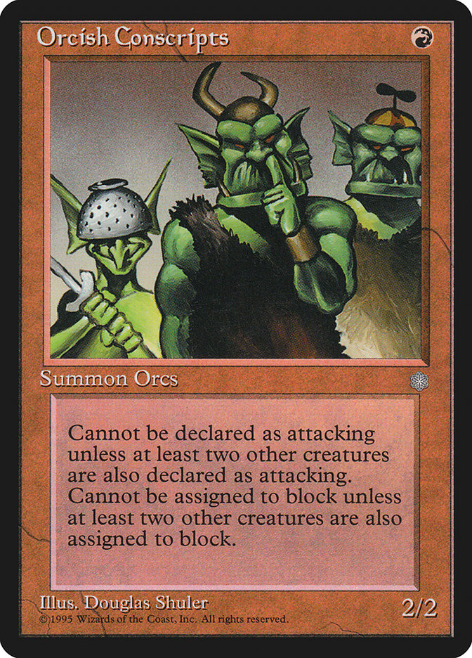 Orcish Conscripts [Playset of 4]