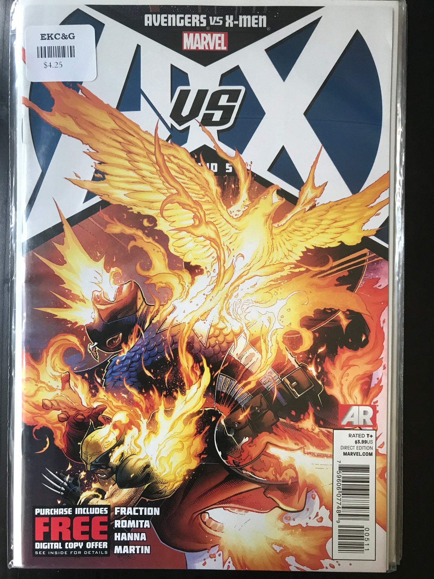 Avengers vs. X-Men (2012 Marvel) #5A