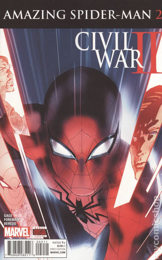 Civil War II Amazing Spider-Man (2016) #2A