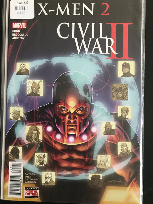 Civil War II X-Men (2016) #2A