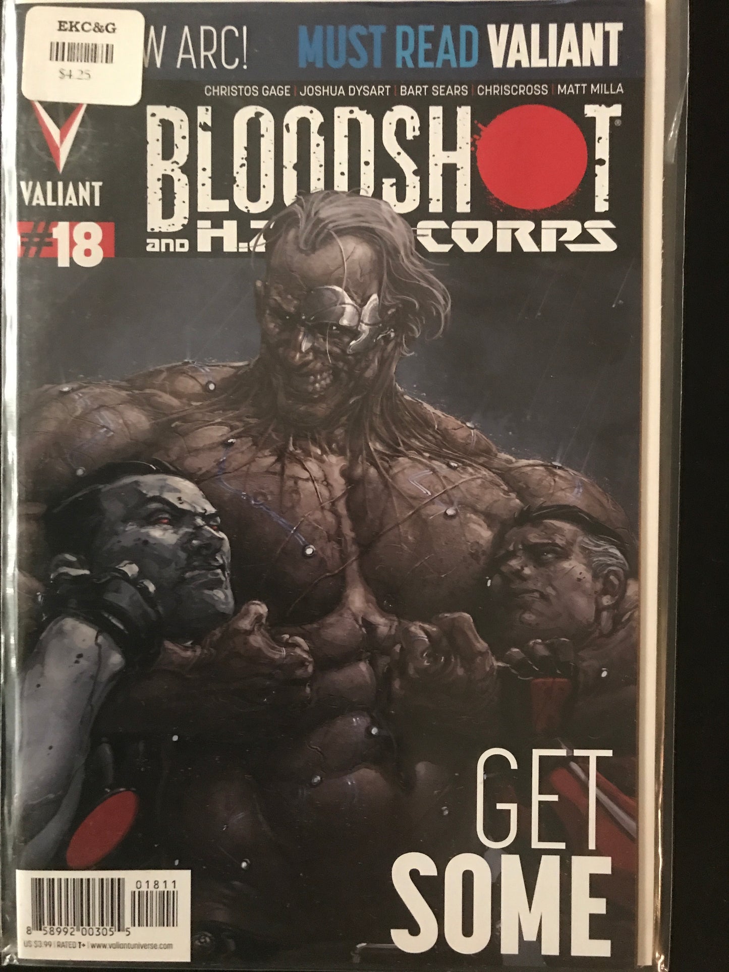 Bloodshot and Hard Corps (2012 3rd Series) #18A