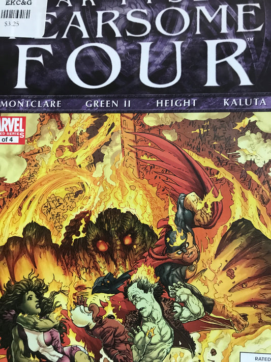 Fear Itself Fearsome Four (2011 Marvel) #4