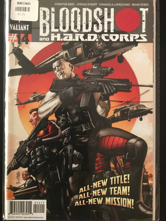 Bloodshot and Hard Corps (2012 3rd Series) #14A