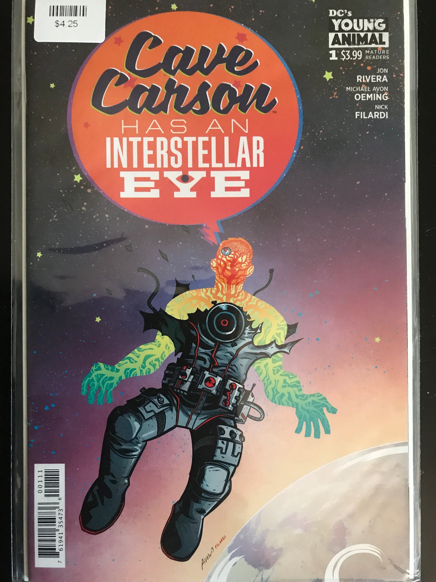 Cave Carson Has An Interstellar Eye (2018 DC) #1A