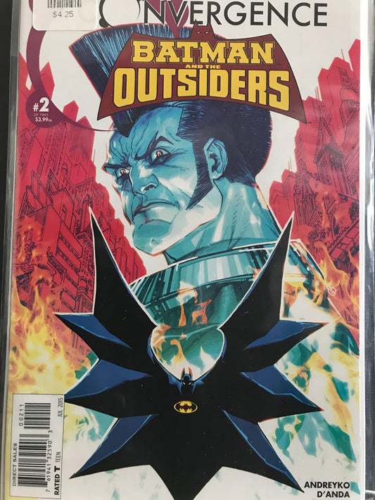 Convergence Batman and The Outsiders (2015 DC) #2A