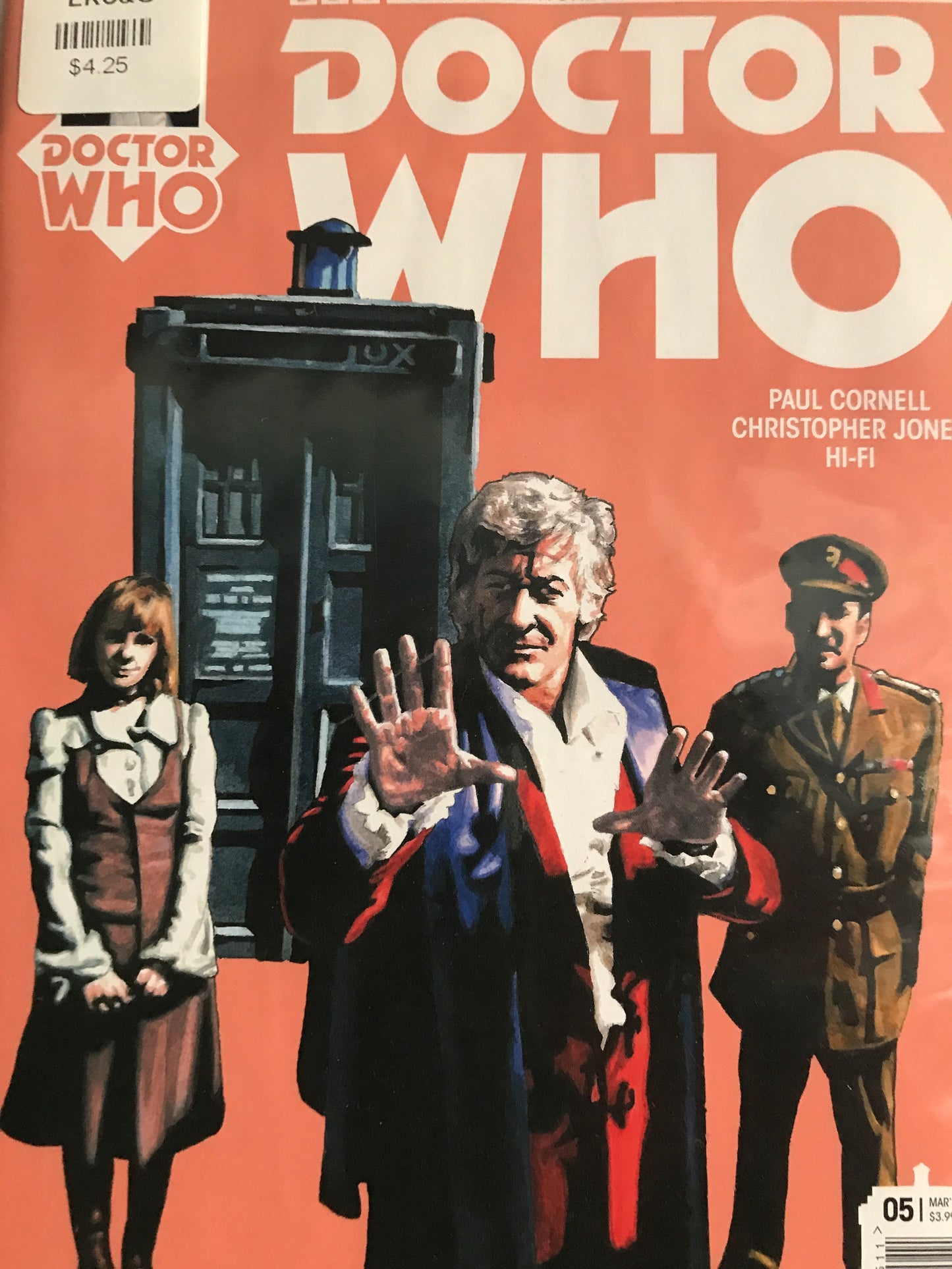 Doctor Who The Third Doctor (2016 Titan) #5A