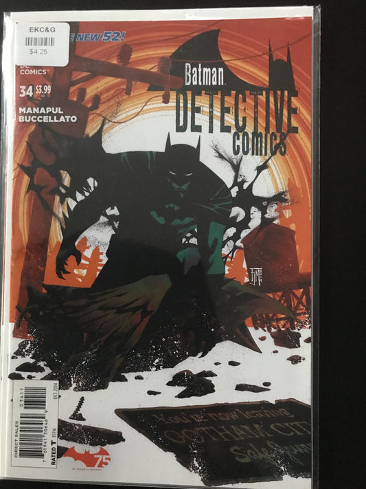 Detective Comics (2011 2nd Series) #34A