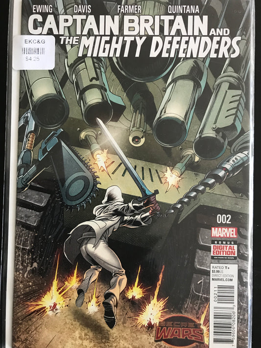 Captain Britain and the Mighty Defenders (2015 Marvel) #2