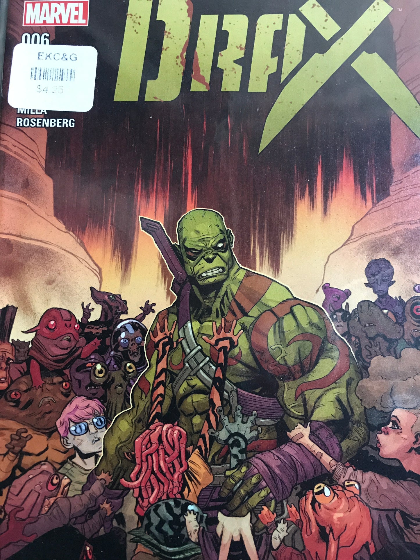 Drax (2015 Marvel) #6A