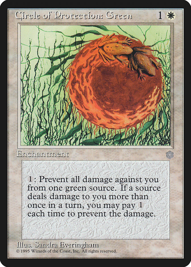 Circle of Protection: Green [Playset of 4]