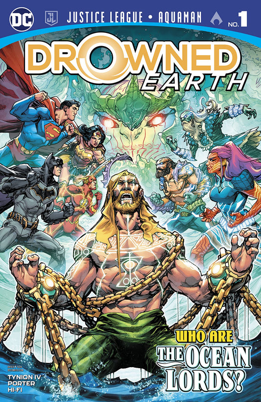 Justice League Aquaman Drowned Earth (2018 DC) #1A