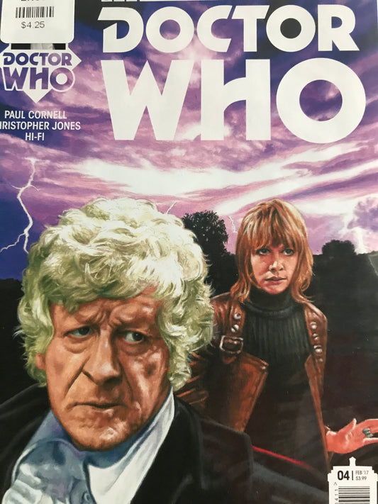 Doctor Who The Third Doctor (2016 Titan) #4A