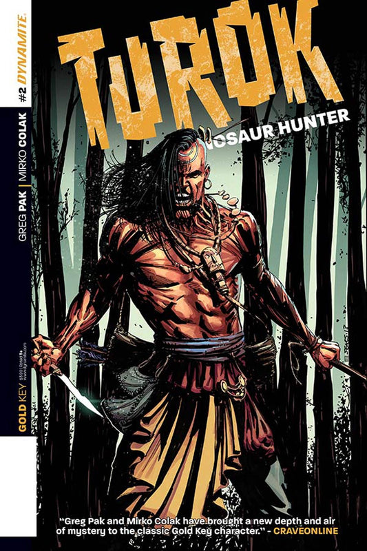 Turok Dinosaur Hunter (2014 Dynamite) #2A
