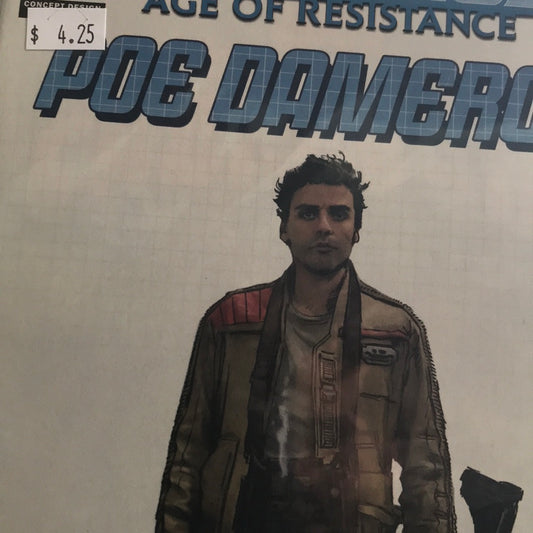 Star Wars Age of Resistance Poe Dameron (2019 Marvel) #1C
