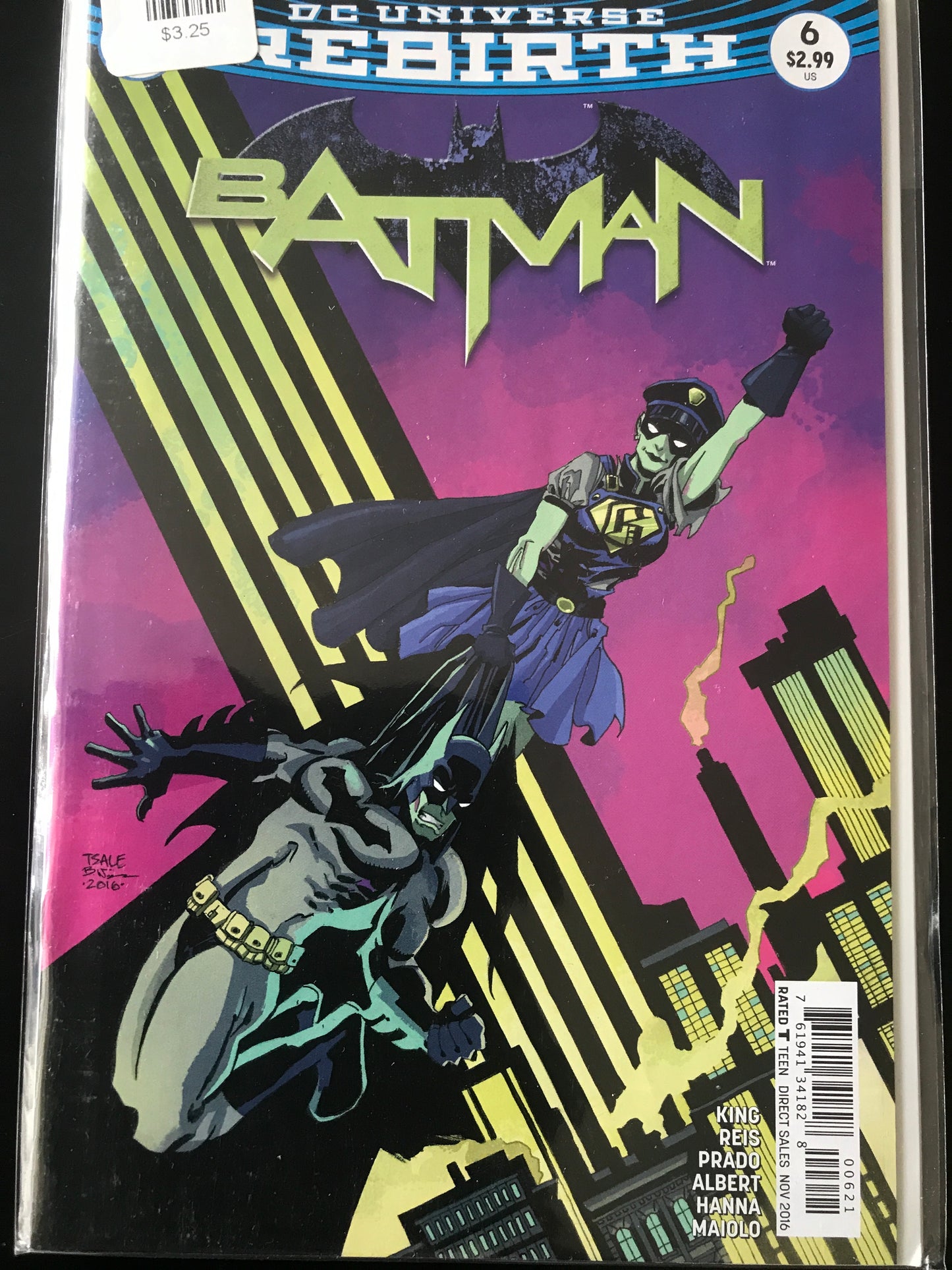 Batman (2016 3rd Series) #6B Rebirth
