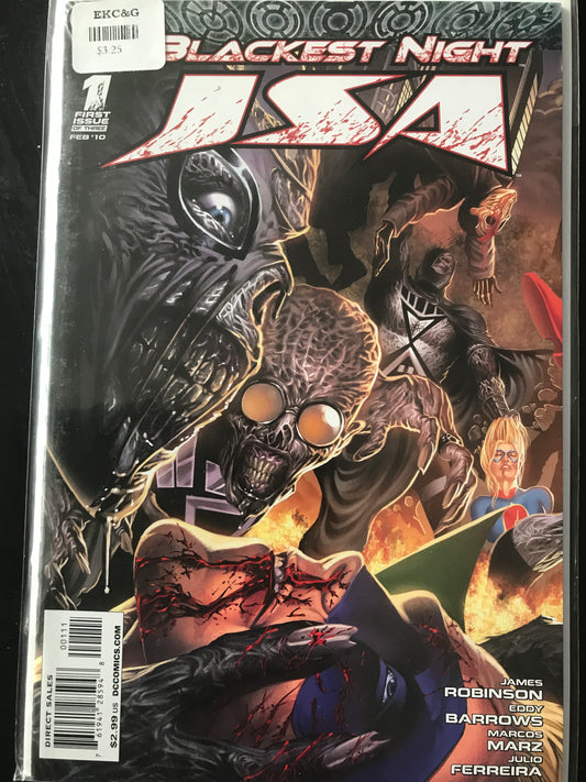 Blackest Night JSA (2009) #1-3 Complete Set