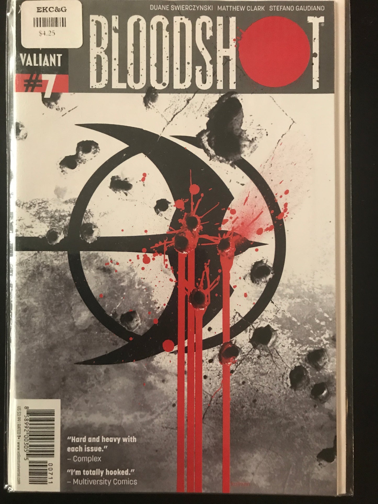 Bloodshot and Hard Corps (2012 3rd Series) #7A
