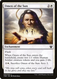 Omen of the Sun Theros Beyond Death [Playset of 4]