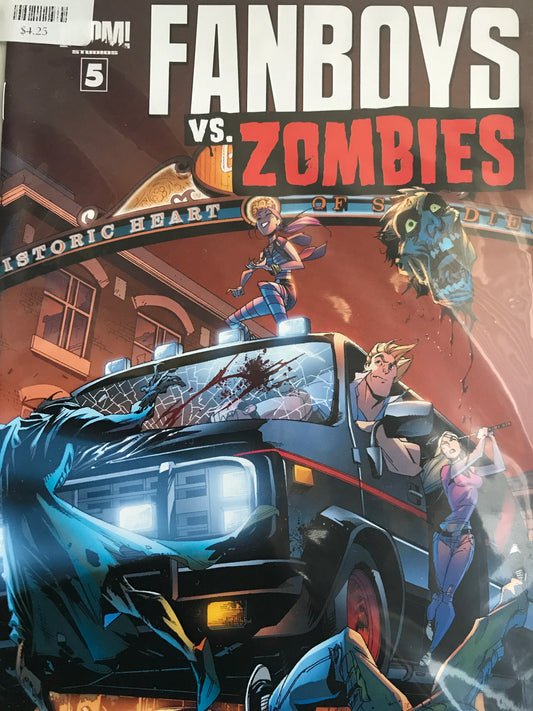 Fanboys vs. Zombies (2012 Boom) #5A