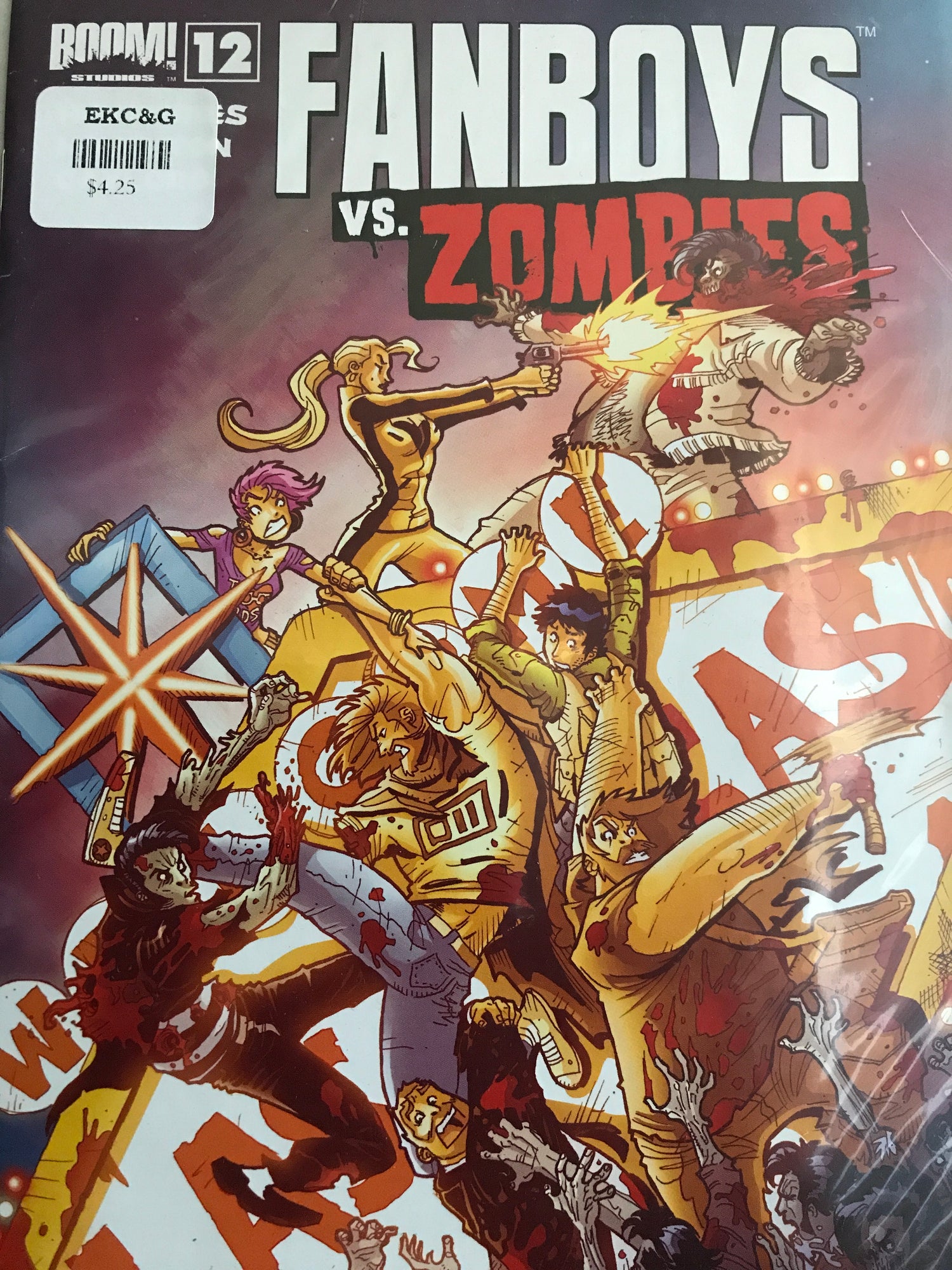 Fanboys vs. Zombies, Comic Book Series