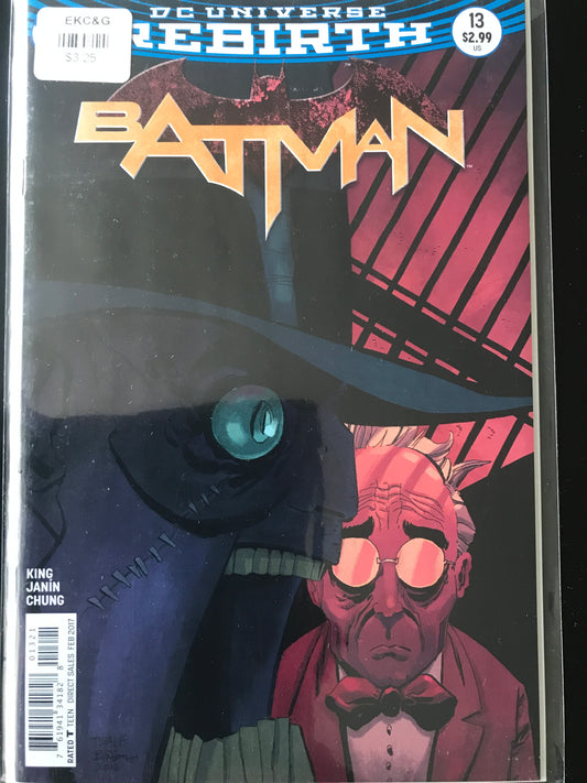 Batman (2016 3rd Series) #13B Rebirth