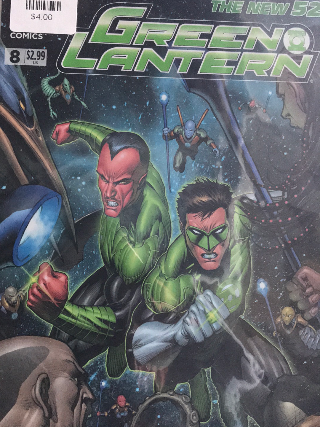 Green Lantern (2011 4th Series) #8B