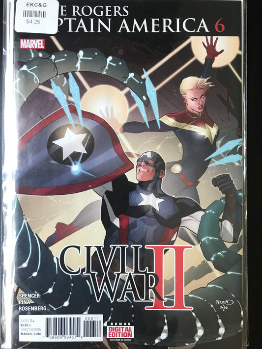 Captain America Steve Rogers (2016) #6A