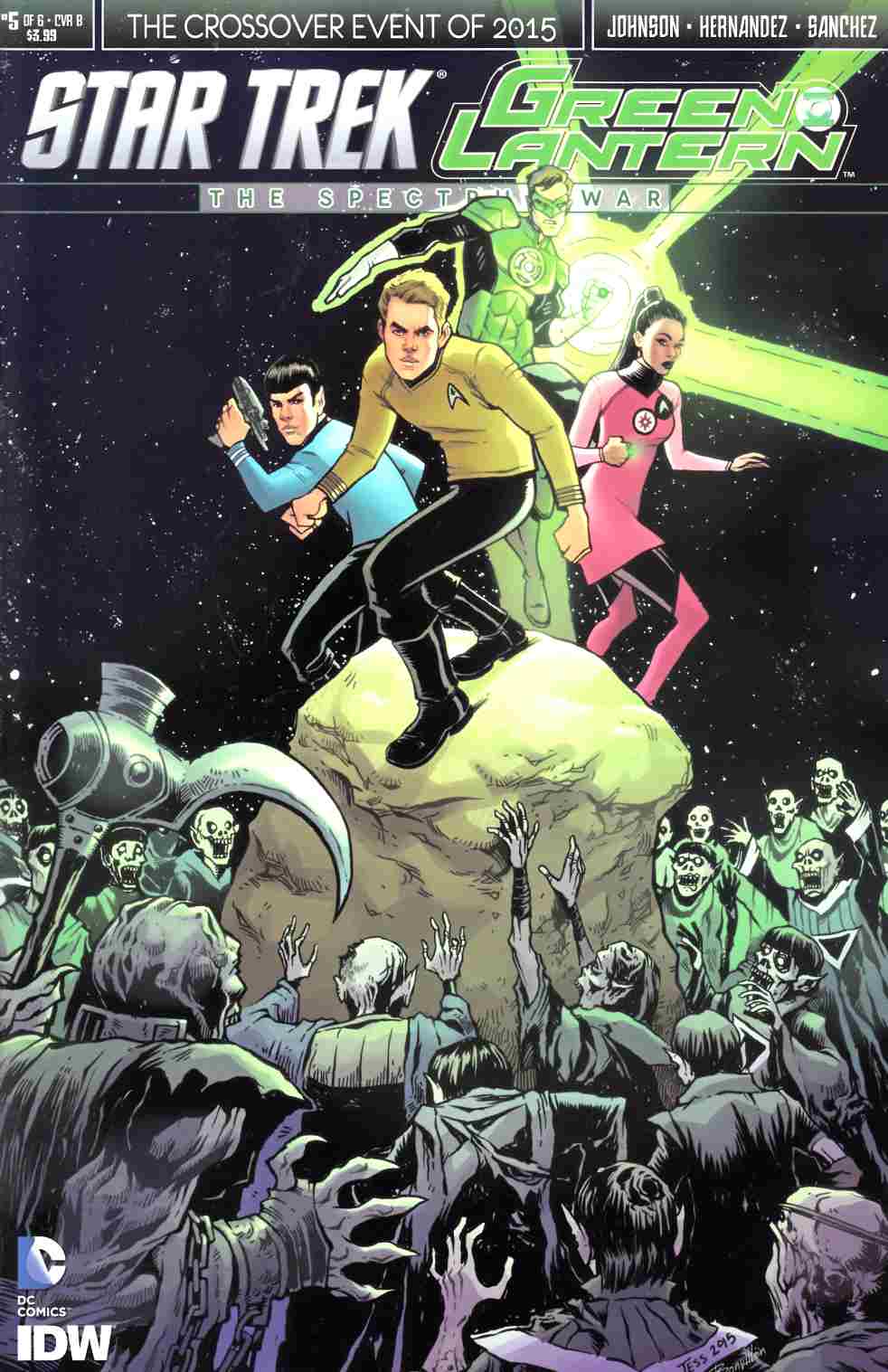 Star Trek Green Lantern #5 Alt Cover