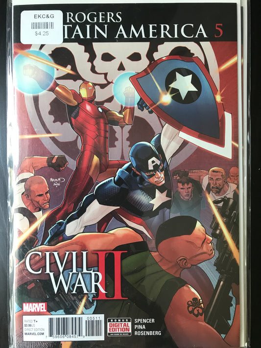 Captain America Steve Rogers (2016) #5A