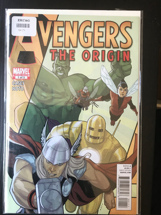 Avengers The Origin (2010) #1