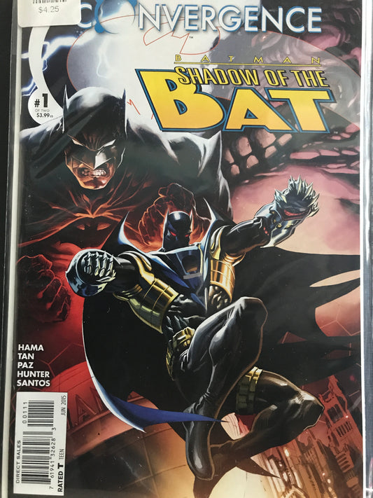 Convergence Batman Shadow of the Bat (2015 DC) #1A