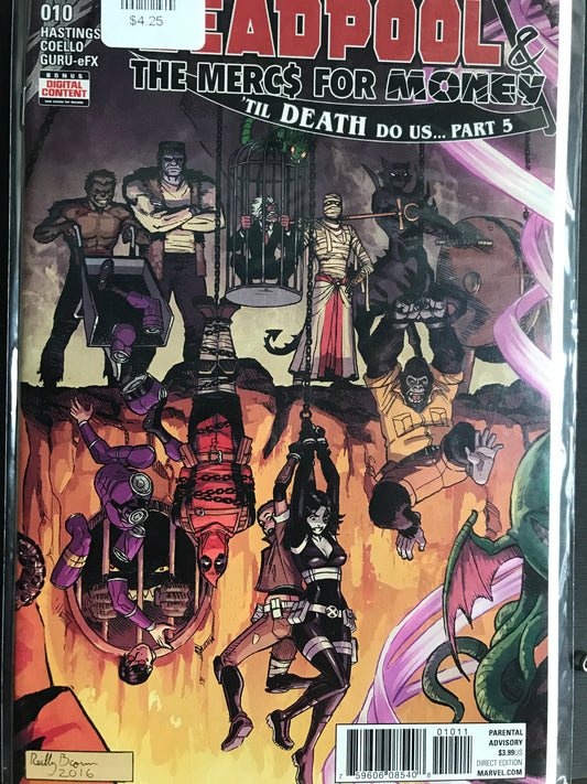 Deadpool and the Mercs for Money (2016 Marvel 2nd Series) #10A