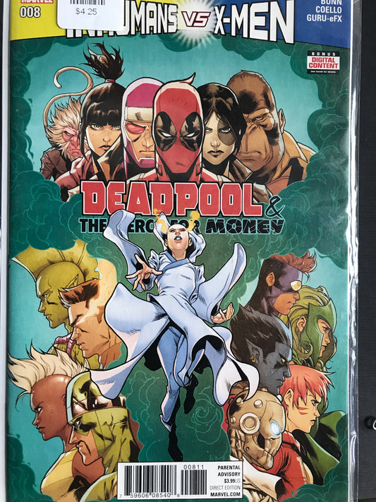 Deadpool and the Mercs for Money (2016 Marvel 2nd Series) #8A