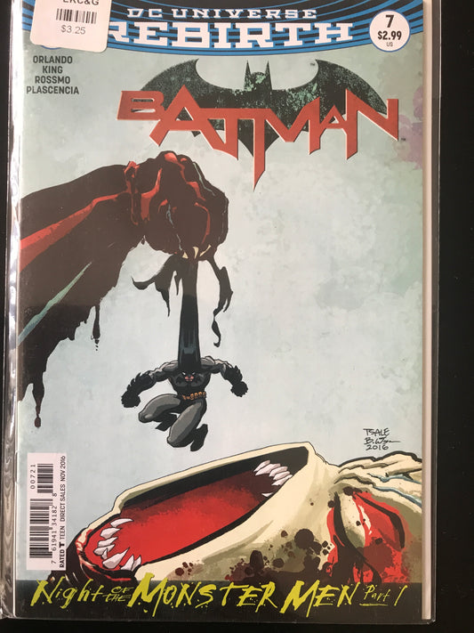 Batman (2016 3rd Series) #7B Rebirth