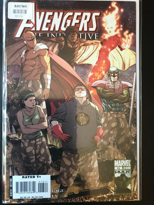 Avengers The Initiative (2007-2010 Marvel) #13A