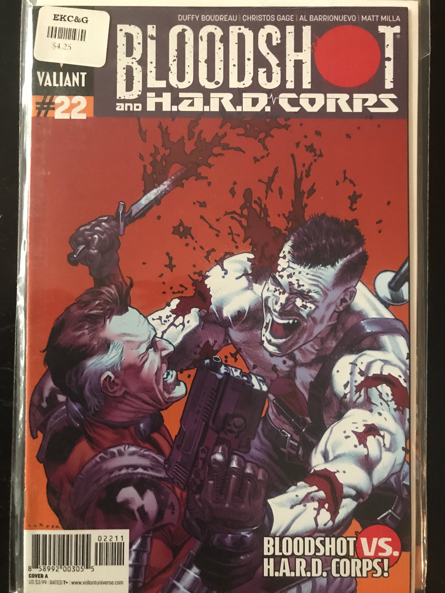 Bloodshot and Hard Corps (2012 3rd Series) #22A