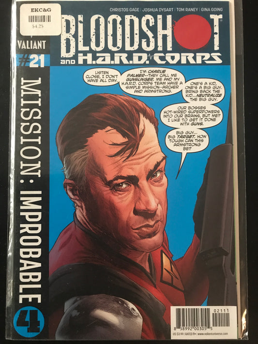 Bloodshot and Hard Corps (2012 3rd Series) #21A