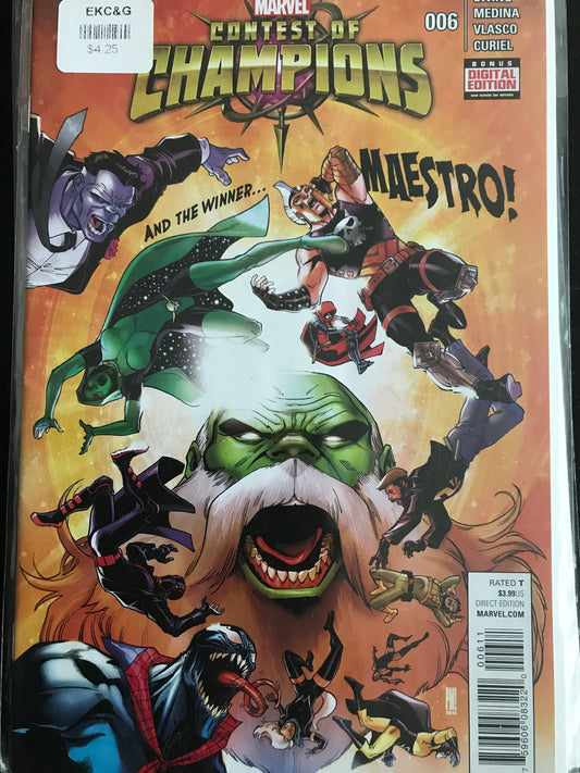 Contest of Champions (2015) #6A