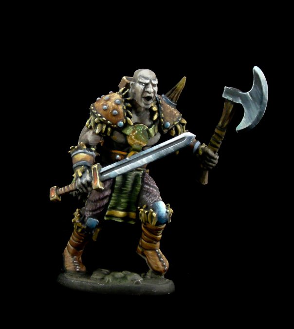 Reaper Miniatures - MASKARR STONESKIN, HALF-GIANT WARRIOR - 04011