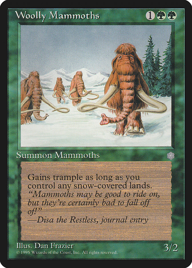 Woolly Mammoths [Playset of 4]