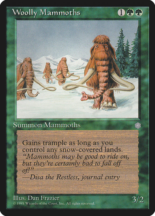 Woolly Mammoths [Playset of 4]
