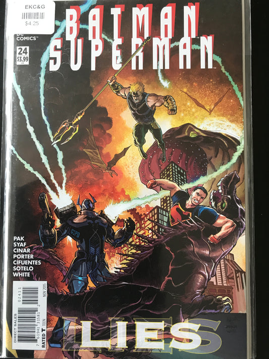 Batman Superman (2013 DC) #24A