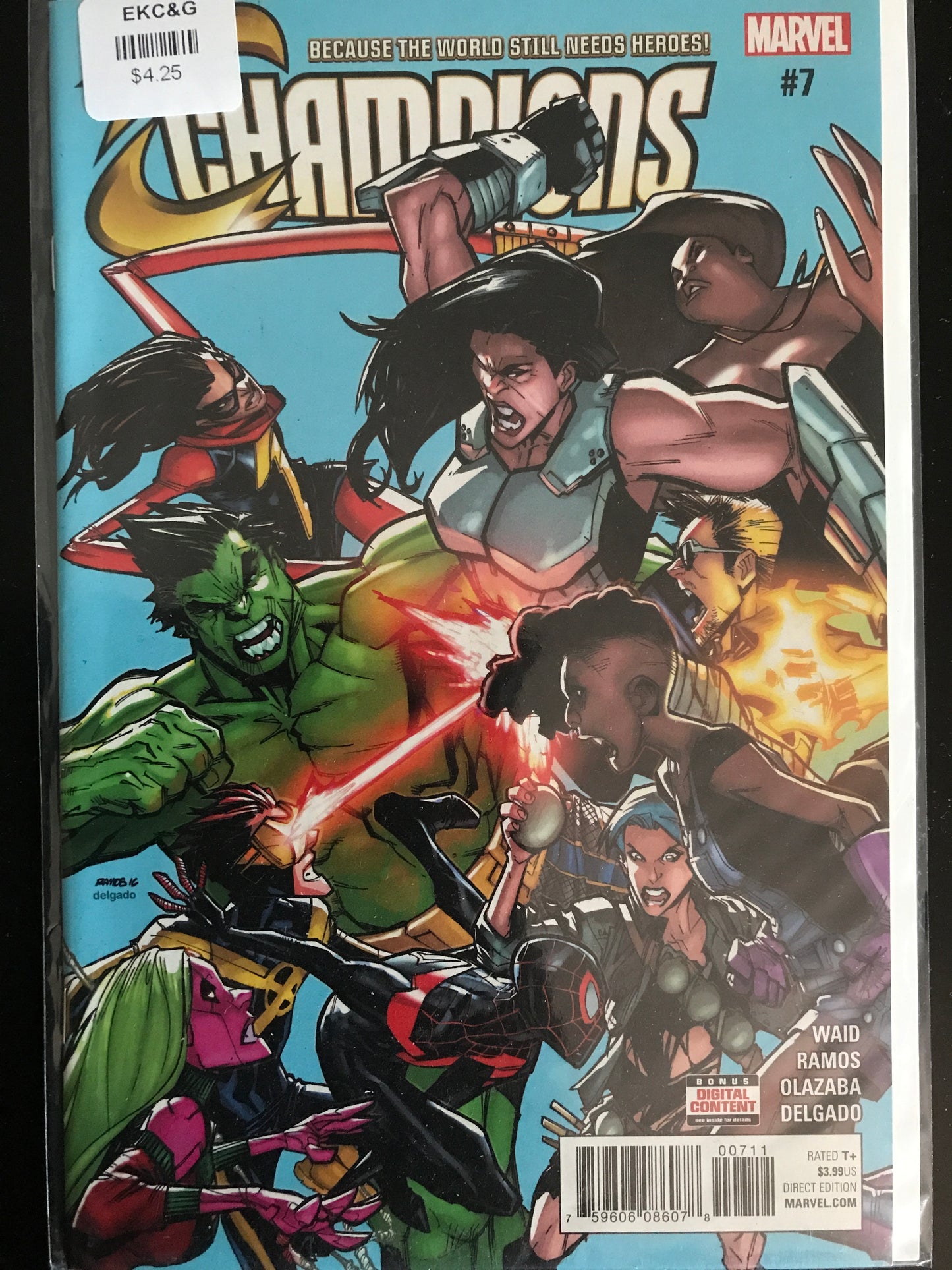 Champions (2016-2019 Marvel 2nd Series) #7A