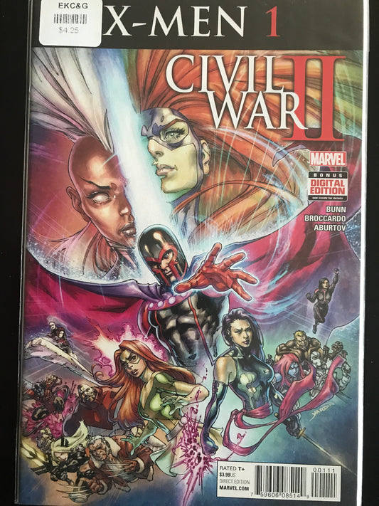 Civil War II X-Men (2016) #1A